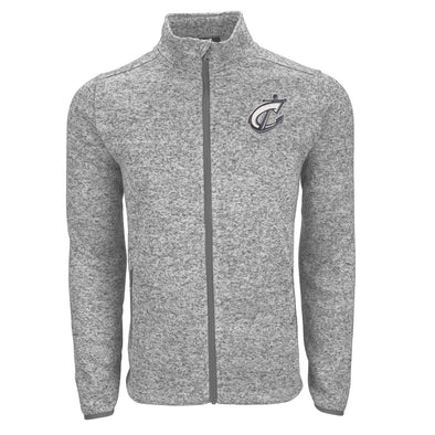 Columbus Clippers Vantage Men's Sweater-Fleece Jacket