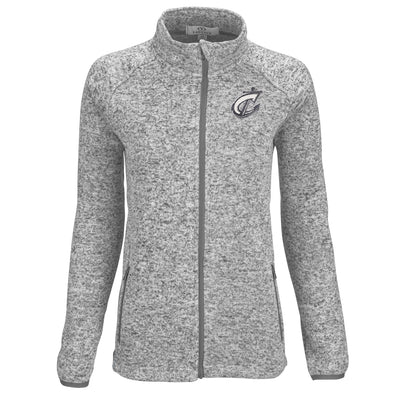 Columbus Clippers Vantage Women's Sweater-Fleece Jacket
