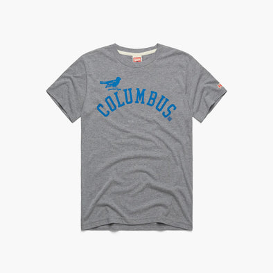 Columbus Clippers Homage Bluebirds Negro Leagues Tee