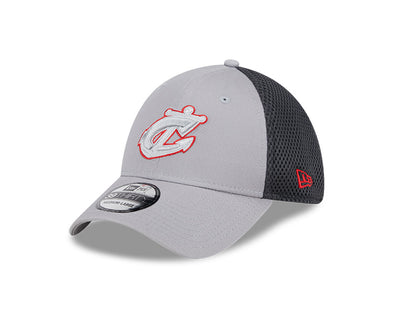 Columbus Clippers New Era Graphite Neo 3930 Stretch Fit