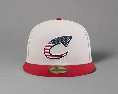 Columbus Clippers New Era 2024 Stars and Stripes Hat