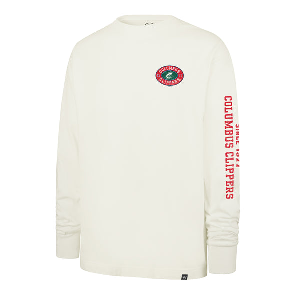 Columbus Clippers 47 Brand Tide Sweep Long Sleeve Tee