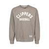 Columbus Clippers MV Sport Vintage Fleece Arch Raglan Crew