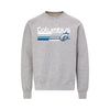 Columbus Clippers MV Sport Vintage Fleece Raglan Crew