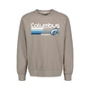 Columbus Clippers MV Sport Vintage Fleece Raglan Crew