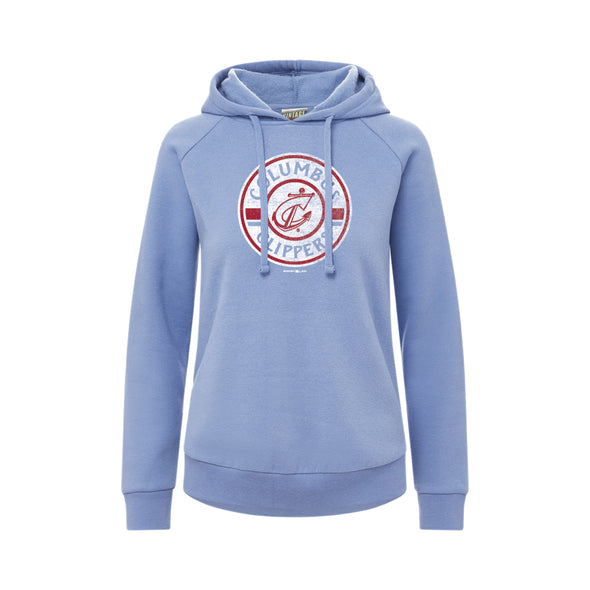 Columbus Clippers MV Sport Vintage Fleece Women's Hoodie