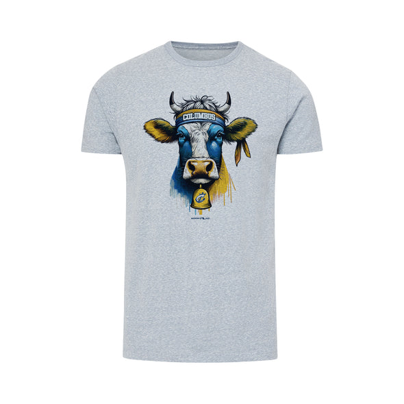 Columbus Clippers MV Sport Bradley Cow Snow Heather Tee