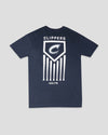 Columbus Clippers Baseballism Bat Flag Tee