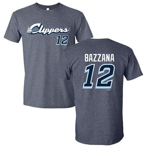Columbus Clippers Adult Travis Bazzana Player Tee