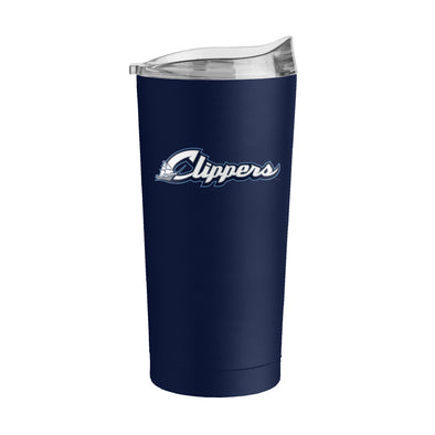 Columbus Clippers Logo Brands Powder Coat Tumbler