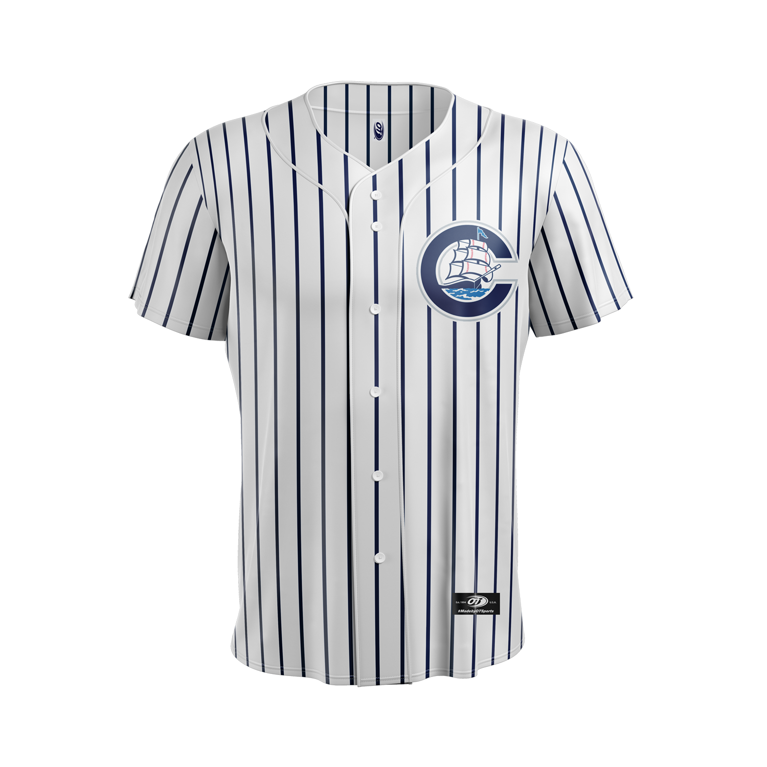 Adidas pinstripe baseball jersey sales