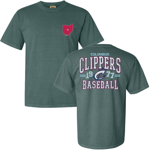 Columbus Clippers Bimm Ridder Adult Comfort Colors Fortiflora Tee