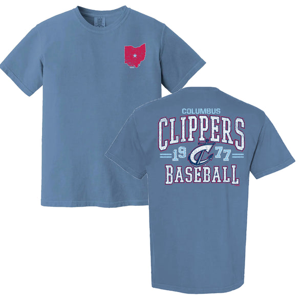 Columbus Clippers Bimm Ridder Adult Comfort Colors Fortiflora Tee