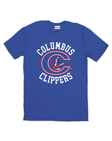 Columbus Clippers Where I'm From Arch Retro Logo Tee