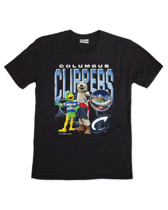 Columbus Clippers Where I'm From Mascot Photo Tee