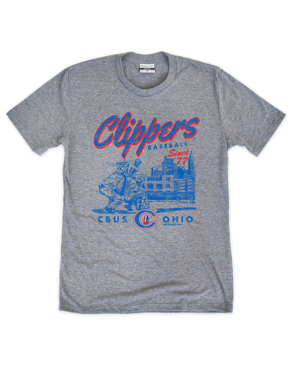Columbus Clippers Where I'm From Catcher with City Drop Tee