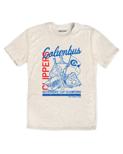Columbus Clippers Where I'm From Championship Collaboration Tee