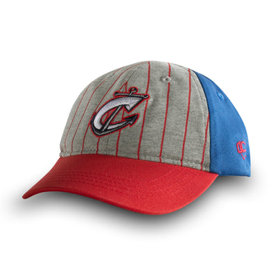 Columbus Clippers Outdoor Cap Toddler Pinstripe hat