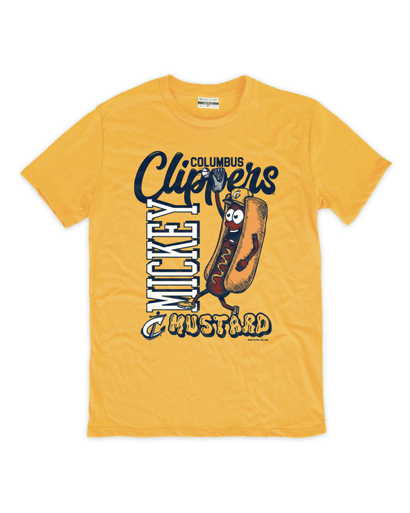 Columbus Clippers Where I'm From Mickey Mustard Tee