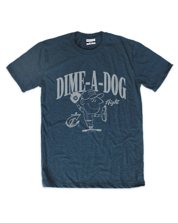 Columbus Clippers Where I'm From Navy Dime a Dog Tee