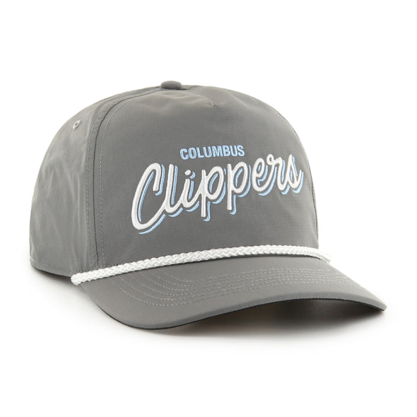 Columbus Clippers 47 Brand Fairway Dark Grey Hitch