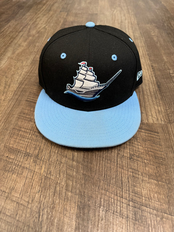 Columbus Clippers Game Worn CJ Kayfus Hat