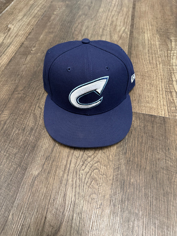 Columbus Clippers Game Worn Brayan Rocchio Hat