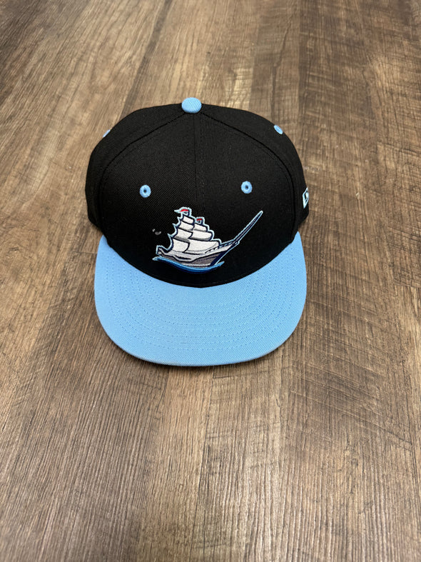 Columbus Clippers Game Worn Brayan Rocchio Hat