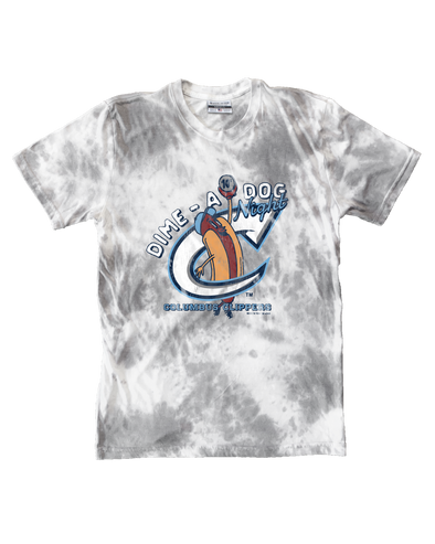 Columbus Clippers Where I'm From Dime a Dog Tie Dye Tee