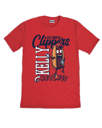 Columbus Clippers Where I'm From Kelly Ketchup Tee