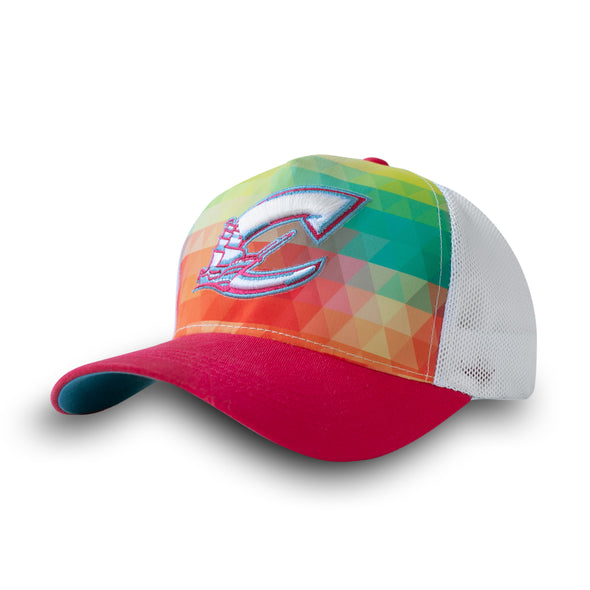 Columbus Clippers Bimm Ridder Youth Segmented Rainbow Hat
