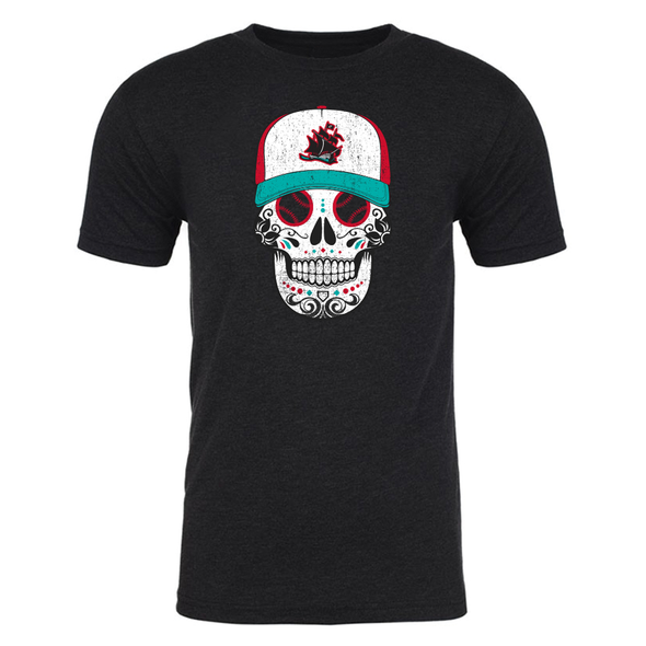 Columbus Clippers 108 Stitches Sugar Skull Tee