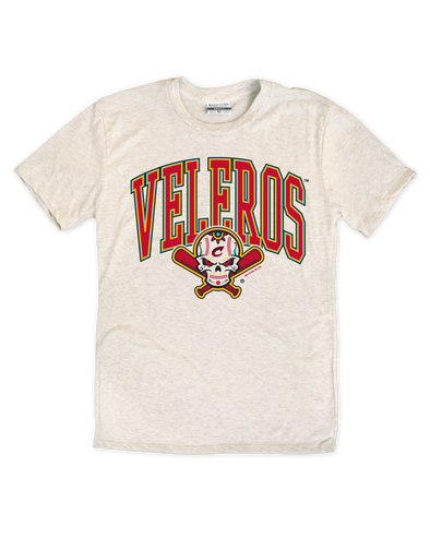 Columbus Clippers Where I'm From Big Font Veleros Oatmeal Tee