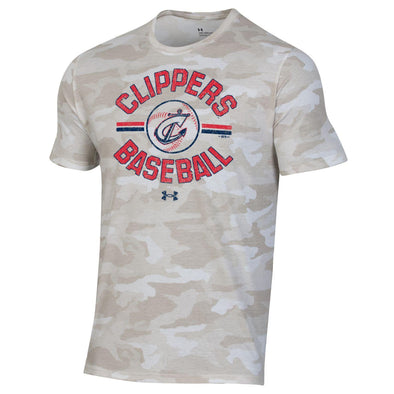 Columbus Clippers Under Armour Camo Performance Cotton Tee