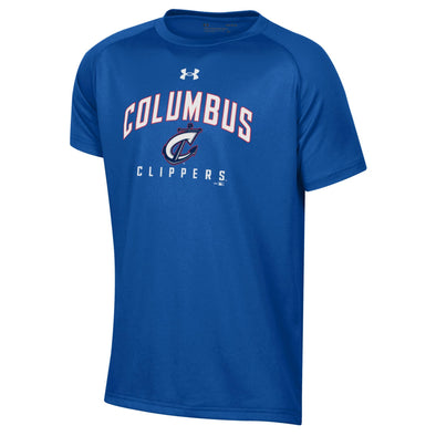 Columbus Clippers Under Armour Youth Tech Tee
