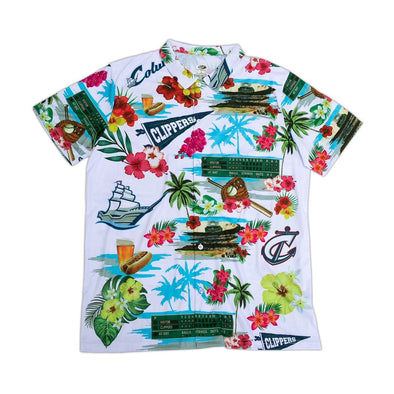 Columbus Clippers OT Sports Hawaiian Button Up Shirt