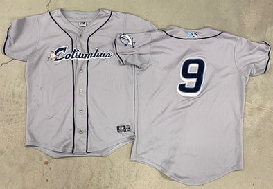 Columbus Clippers OT Sports Authentic On Field Road  Jerseys