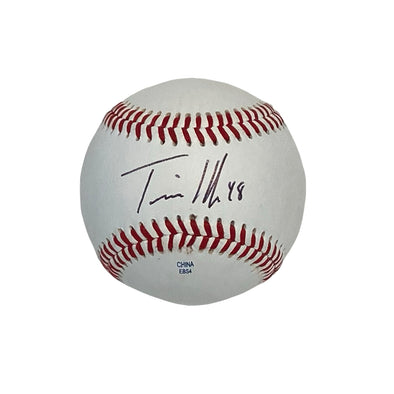 Columbus Clippers Autographed Travis Hafner Ball