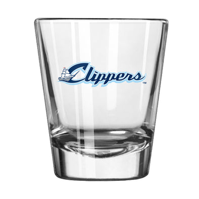 Columbus Clippers Logo Brand Shot Glass