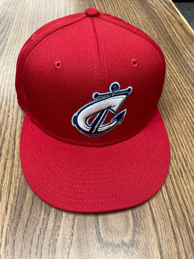 Columbus Clippers Game Worn BP Hat