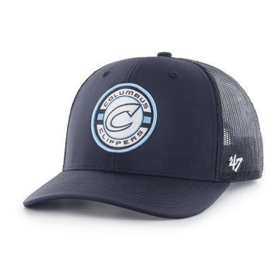 Columbus Clippers 47 Brand Berm Trucker Hat