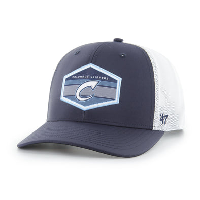 Columbus Clippers 47 Brand Burgess Trucker Hat
