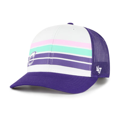 Columbus Clippers 47 Brand Youth Purple Cove Trucker