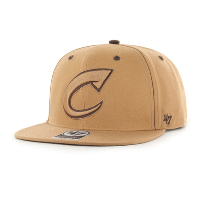 Columbus Clippers 47 Brand Toffee Captain Snapback