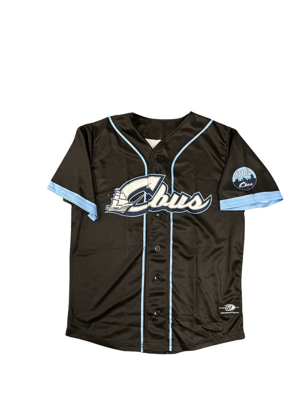 Columbus Clippers OT Sports Youth CBus Black Jersey