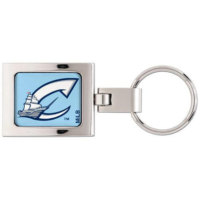 Columbus Clippers Squared Keychain, Columbus Clippers