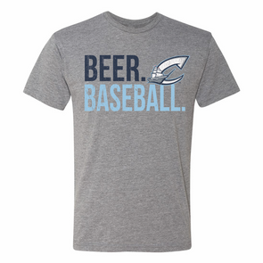 Columbus Clippers 108 Stitches Beer. Baseball Unisex Tee