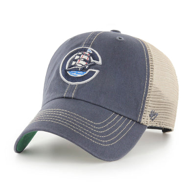 Columbus Clippers 47 Trawler Navy Retro Clean Up